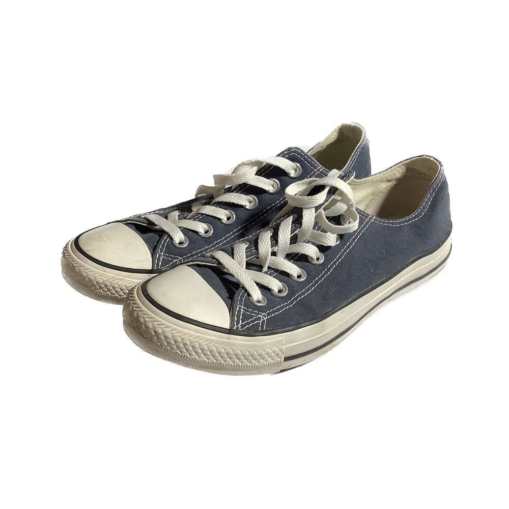 Chuck Taylor All Star Canvas Navy Blue Converses, Women’s 8, Men’s 6